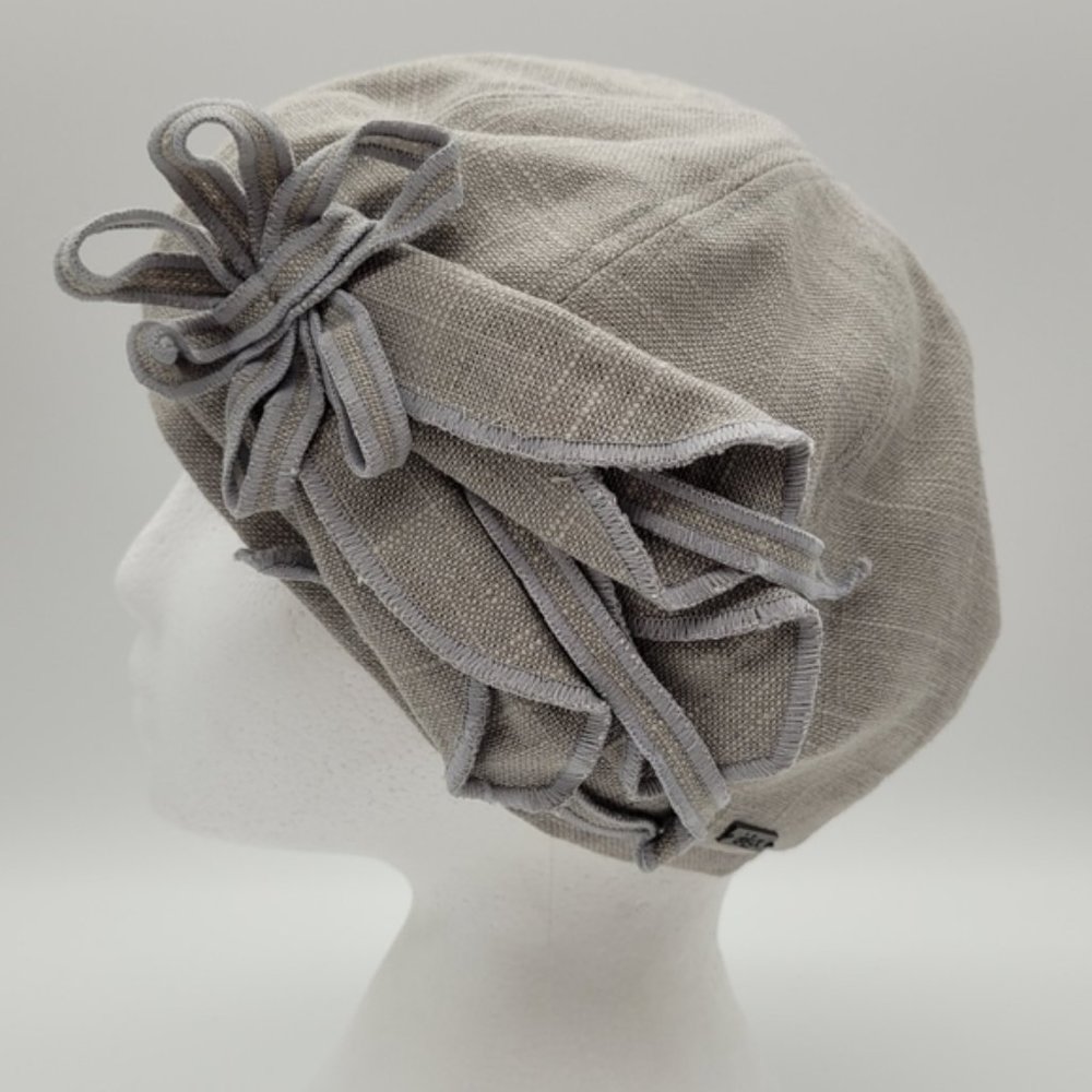 DELUX | linen/ cotton blend hat